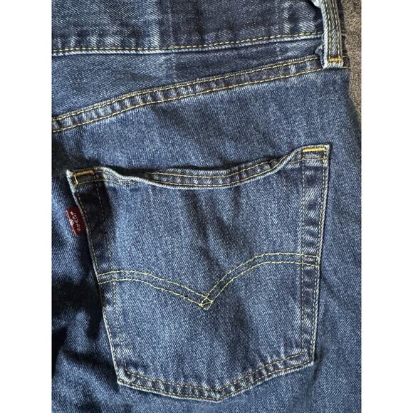Vintage Levi’s 550 Jeans Men's 36 x 30 Loose Baggy Blue Denim Dark Wash - Picture 2 of 8